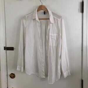 Divided by H&M white blouse